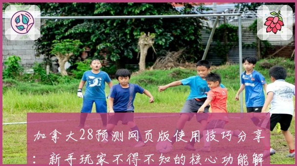 加拿大28预测网页版使用技巧分享：新手玩家不得不知的核心功能解析